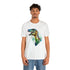 Stained Glass Velociraptor - Short Sleeve Tee